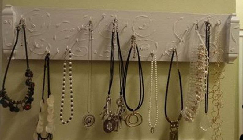 Necklace Holder Display Black Jewelry organizer FREE SHIPPING Great Gifts image 5
