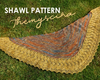 Themyscira Shawl PDF Knitting Pattern