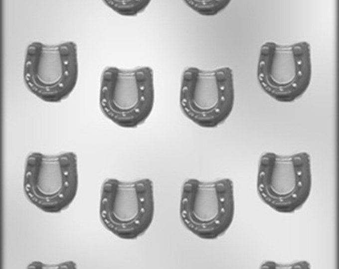 Horseshoe Chocolate Candy Decorating Mold Cowboy Horse Western Etsy