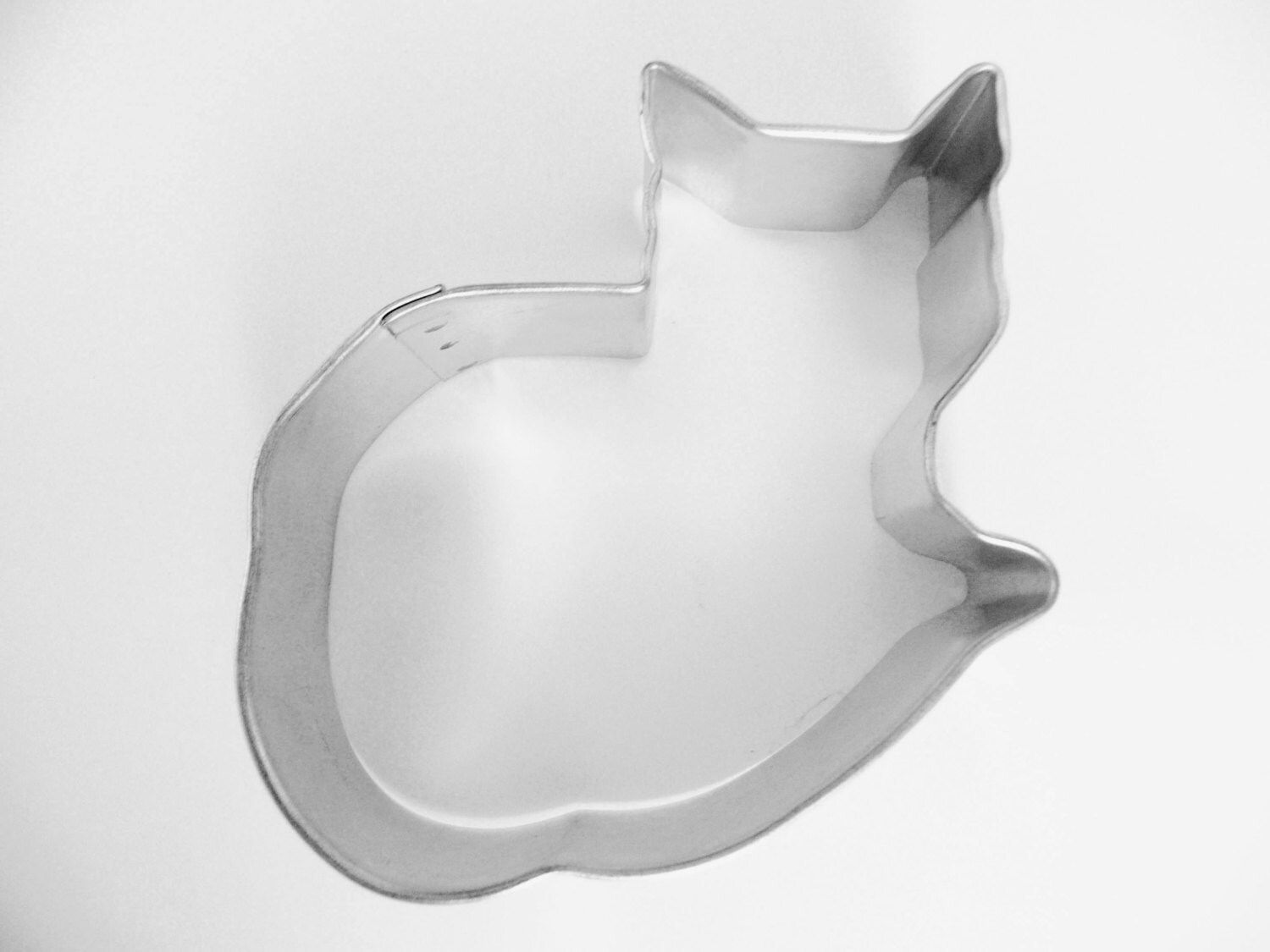 Metal 3 Cozy Cat Cookie Cutter Tin Plated Stainless Etsy