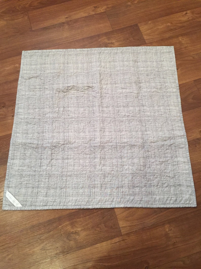 Handstitched baby quilt