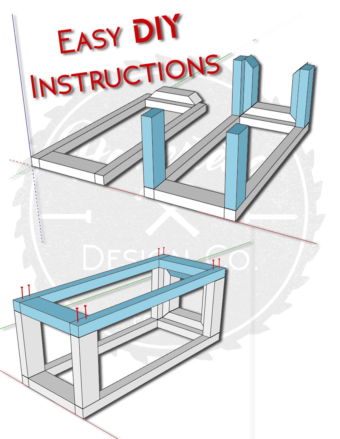 DIY Rustic Wood Lantern Plans Etsy