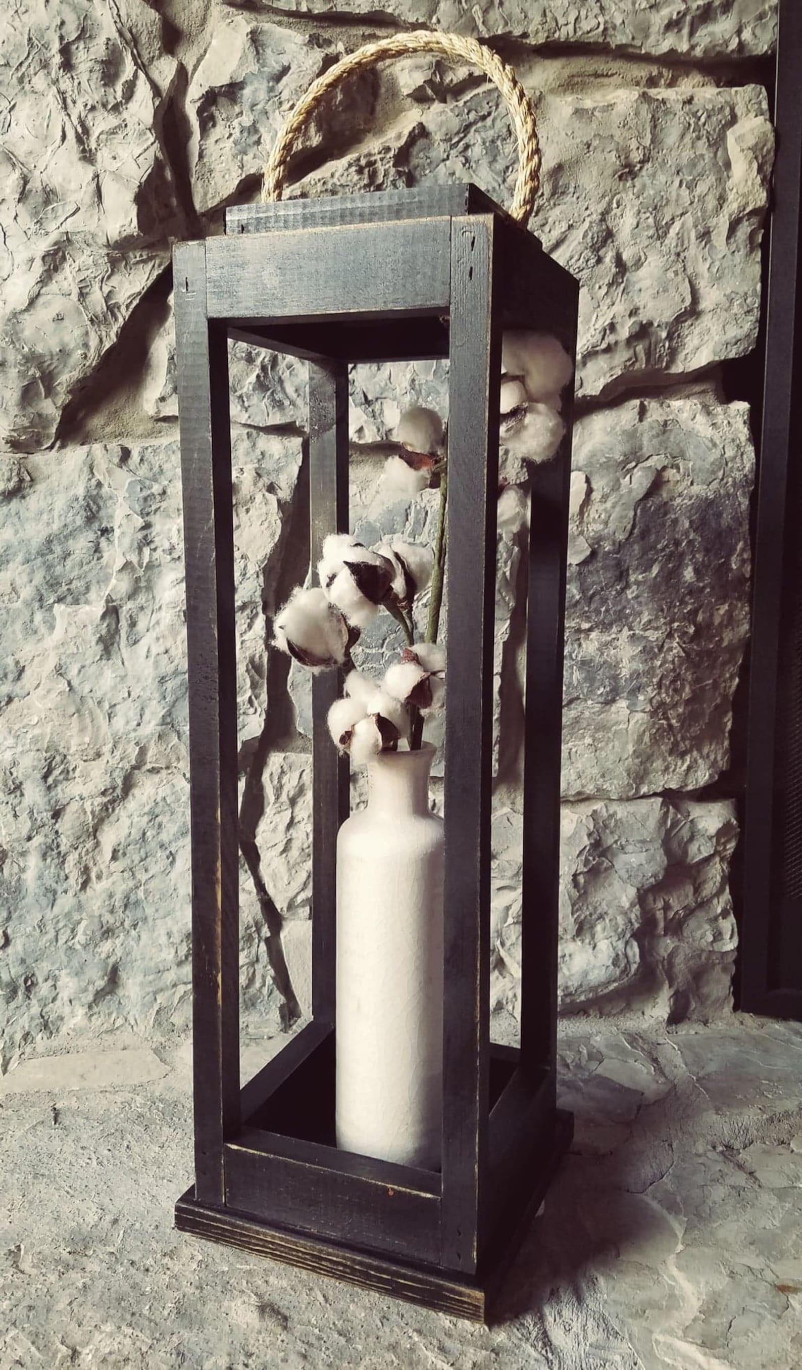 DIY Rustic Wood Lantern Plans Etsy Canada