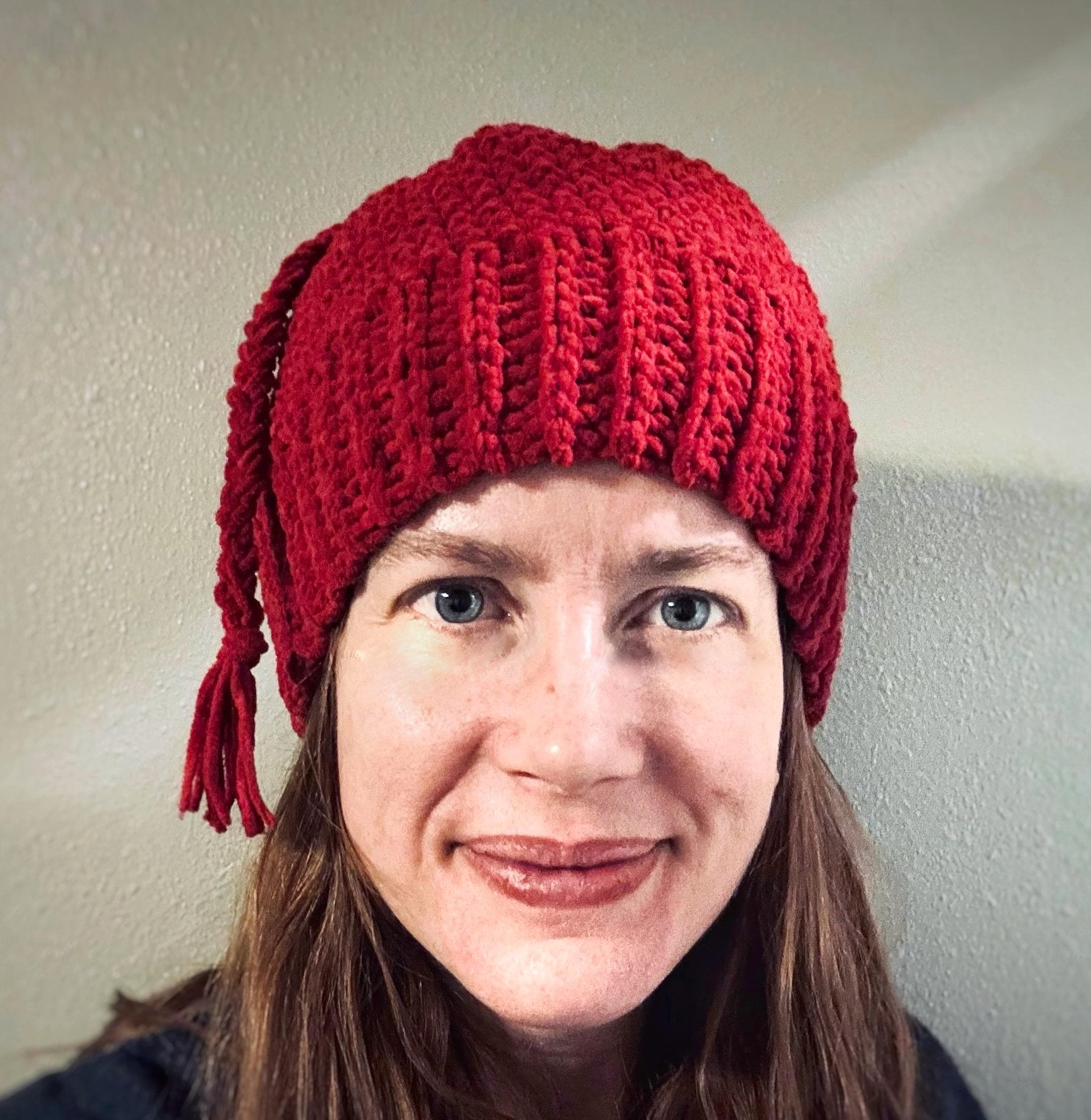 最終値下げ　NKIT wave crochet KNIT cap 最終値下げ NKIT wave crochet KNIT cap - メルカリ