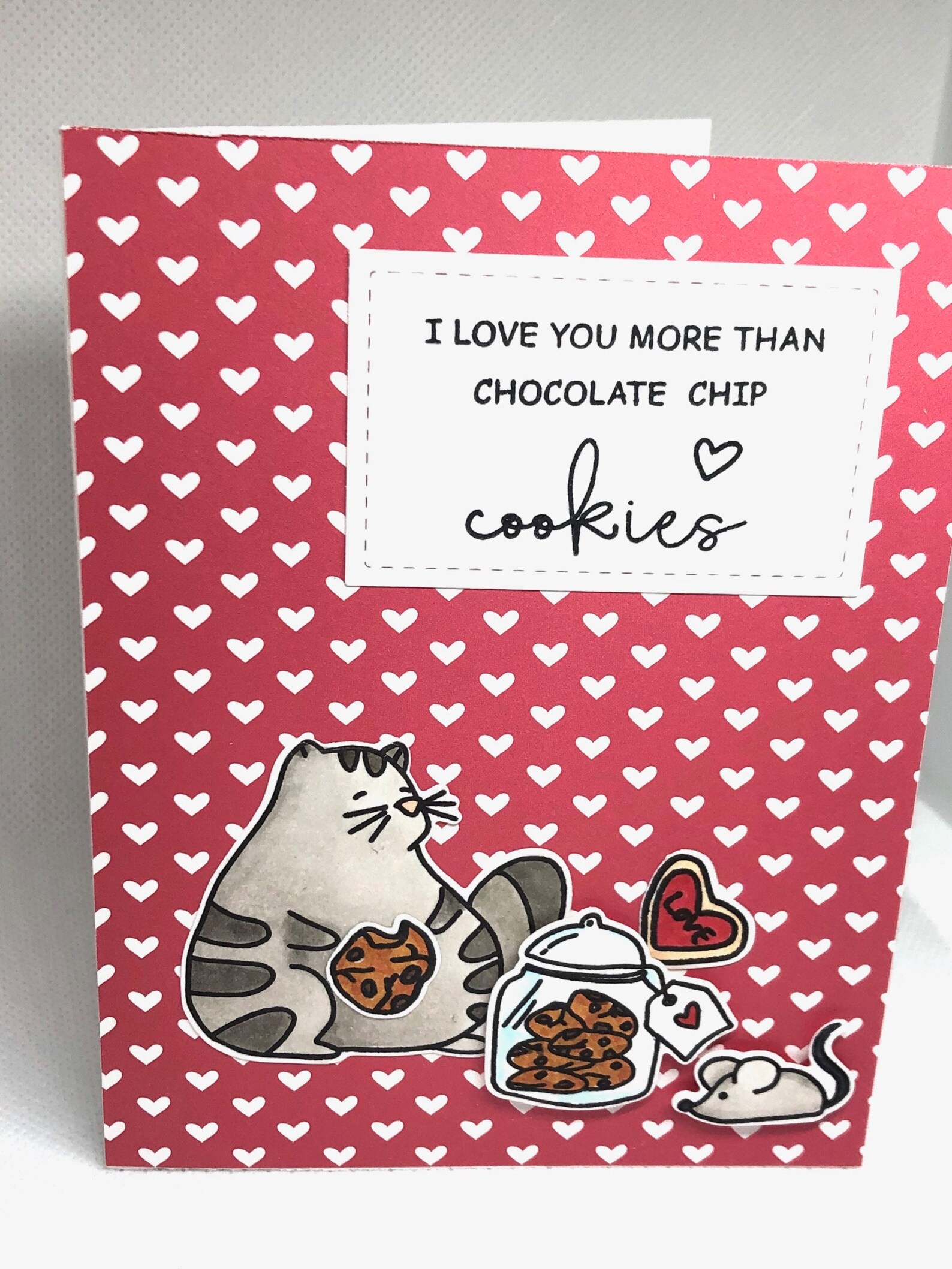 Funny Love Card Give a Handmade Card I Love You More - Etsy