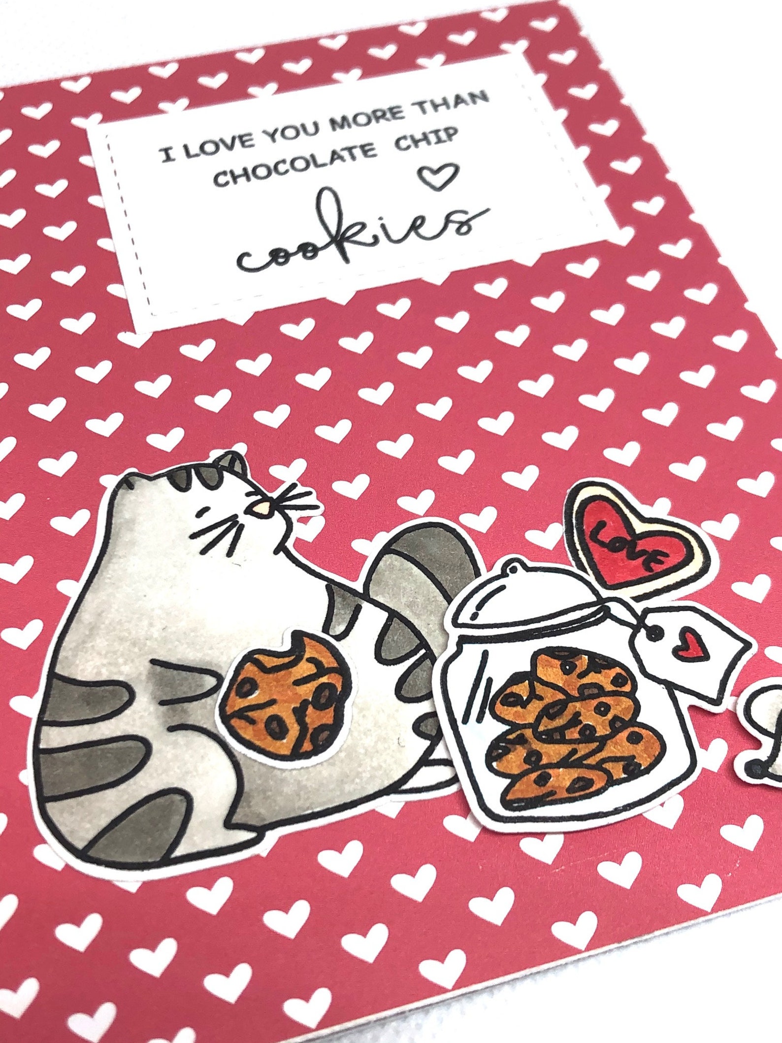 Funny Love Card Give a Handmade Card I Love You More - Etsy