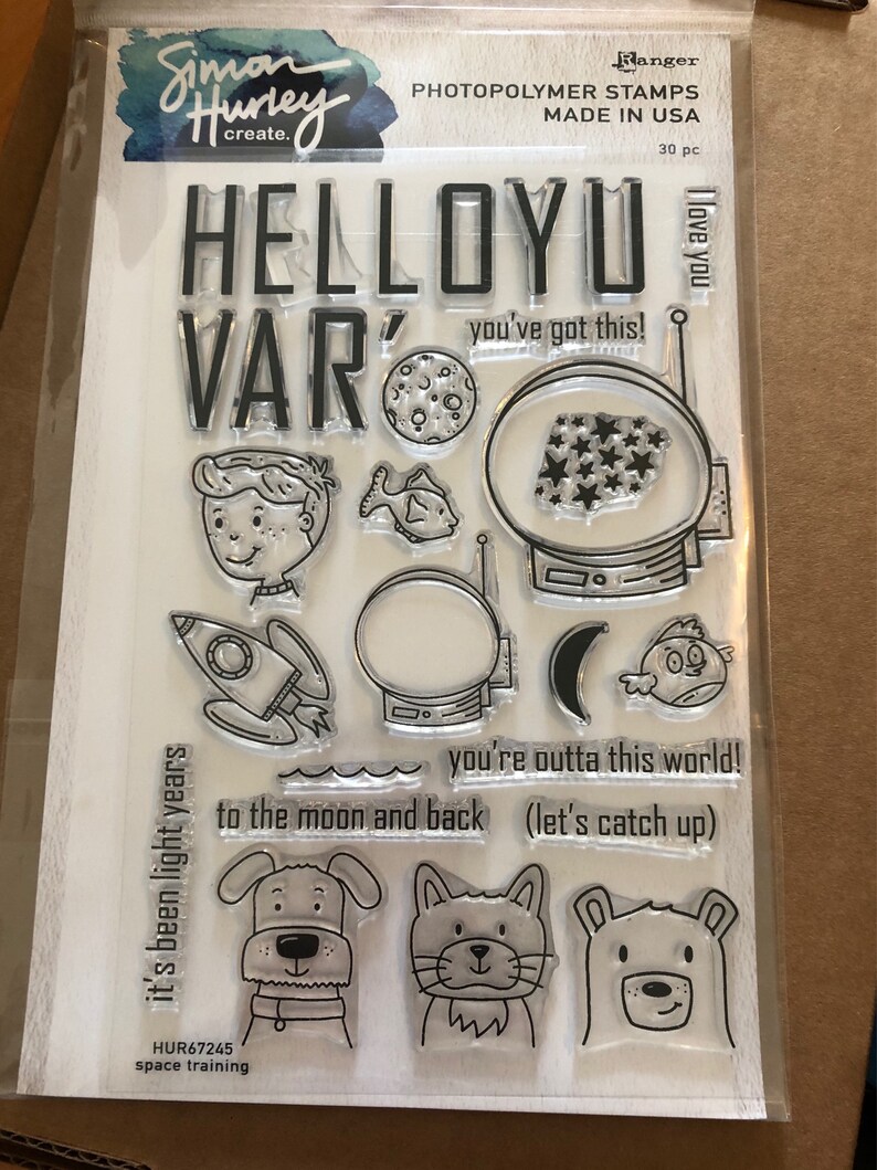 Studio destash Unique Angel Stamp Set