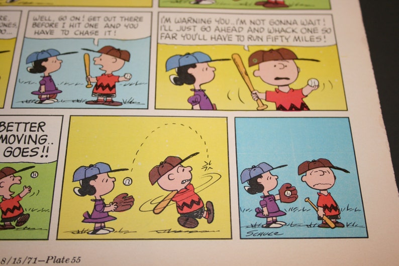 Lucy baseball manager Coach Charlie Brown Peanuts Gang Etsy