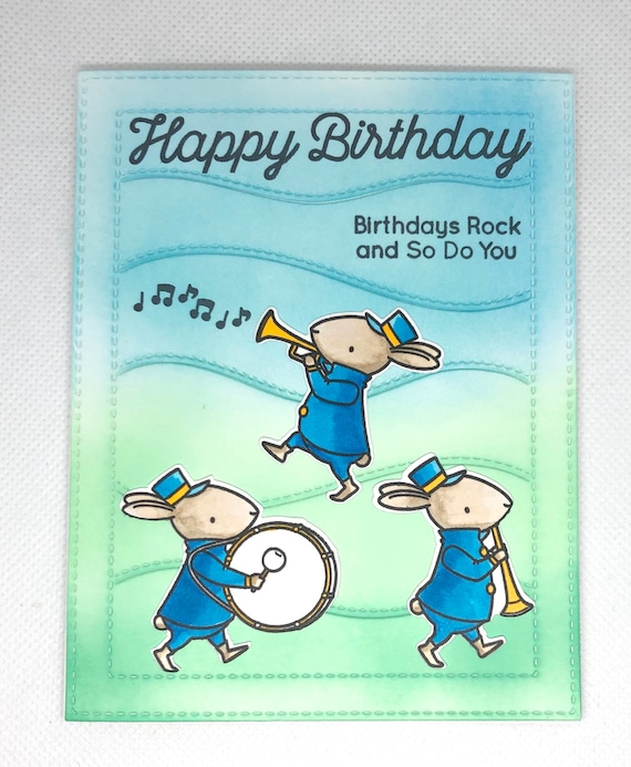 Fuliko Funny Marching Band Choreography Merriment Birthday Card Friend Birthday Card Friend Coworker Fans Tv Show May Birthd - View #6