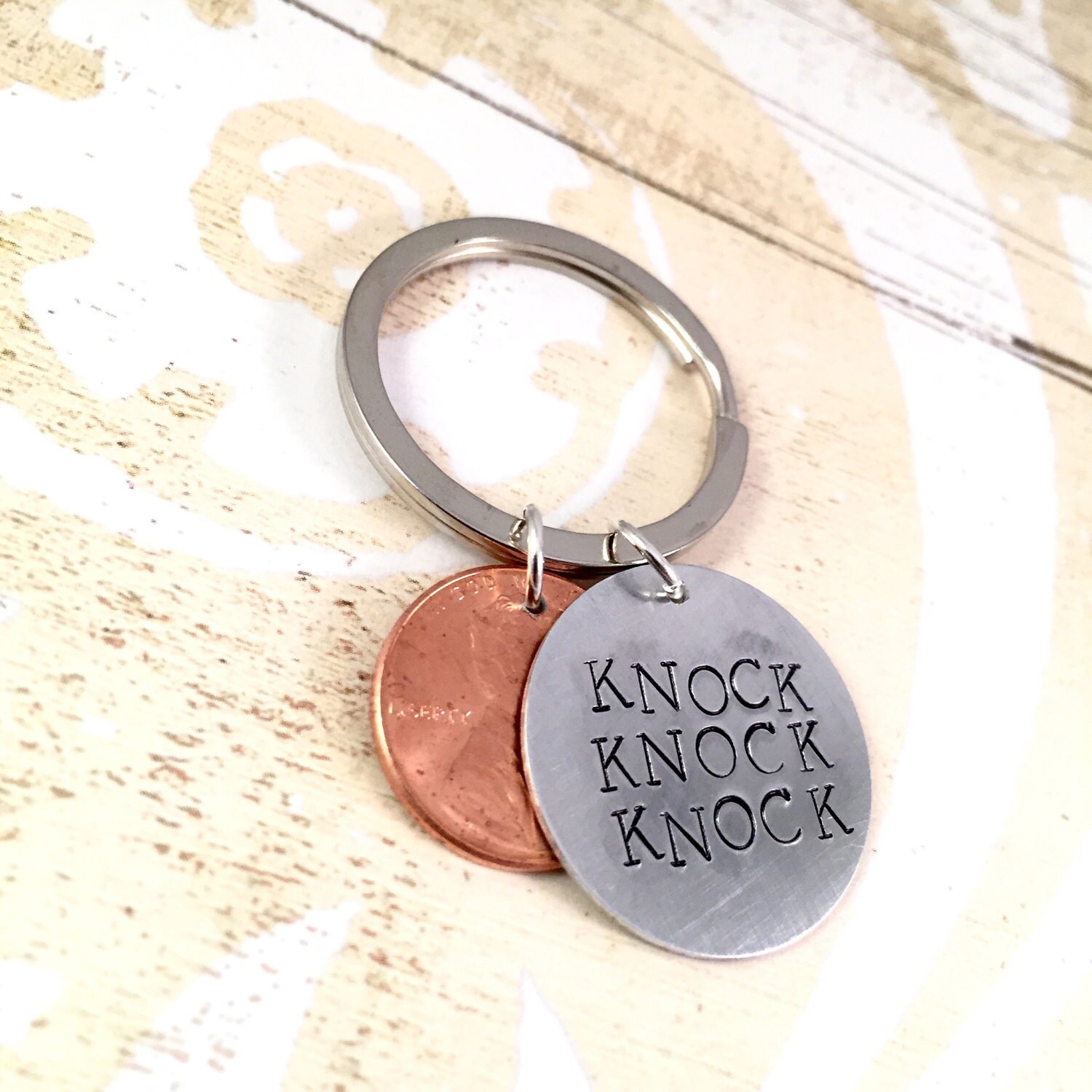 Knock Keychain, Penny Keychain, Big Bang Theory Comedy, Knock Knock