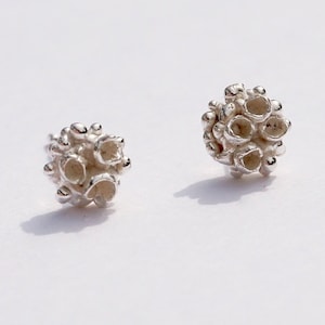 Little Lichen Cluster Stud Earrings