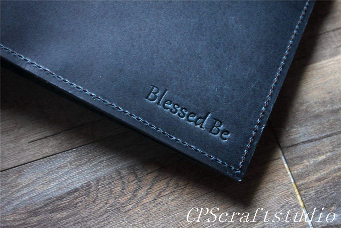 Personalized Leather Binder Portfolio Mens Leather Portfolio Etsy
