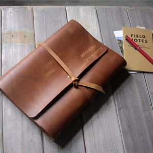 Leder-Tagebuch Personalisiertes Leder gebundenes Notizbuch liniertes oder leeres Papier A5, B5, A4 Skizzenbuch für Männer / Frauen