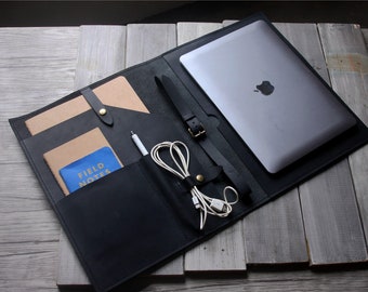 Personalized iPad Air Case Leather 11 inch iPad Pro 12.9 Case Leather 10.5 10.2 10.9 iPad 6 7 8 9 10 Mini Cover Portfolio Pencil Holder