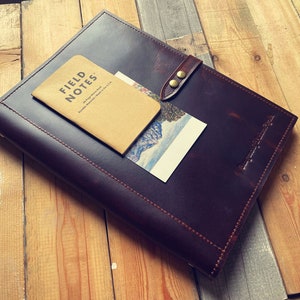 Leder-Tagebuch Personalisiertes Leder gebundenes Notizbuch liniertes oder leeres Papier A5, B5, A4 Skizzenbuch für Männer / Frauen