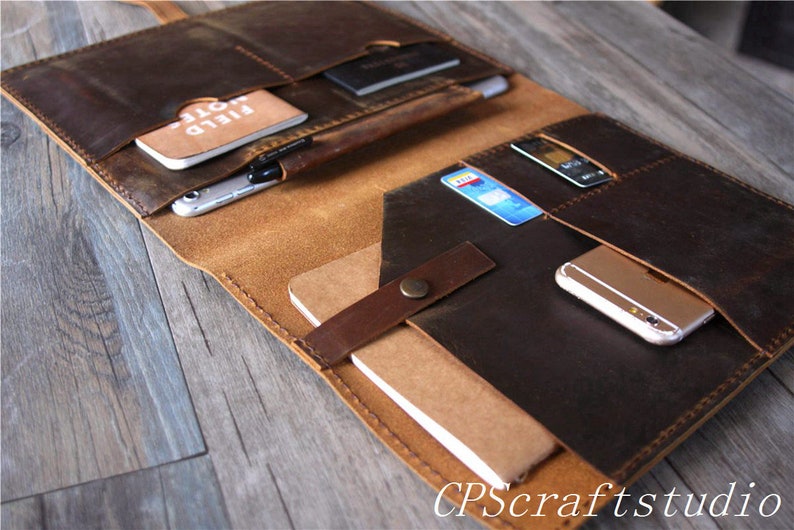 leather computer sleeve