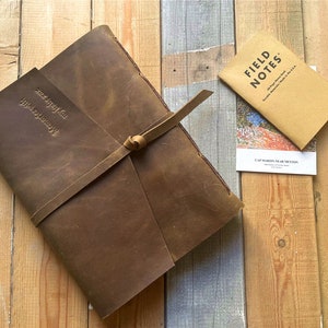 Personalized Leather Photo Album Memory Book Album For Baby Boy Girl Scrapbook Album, Travel Photo Album Wedding Guest Book Family