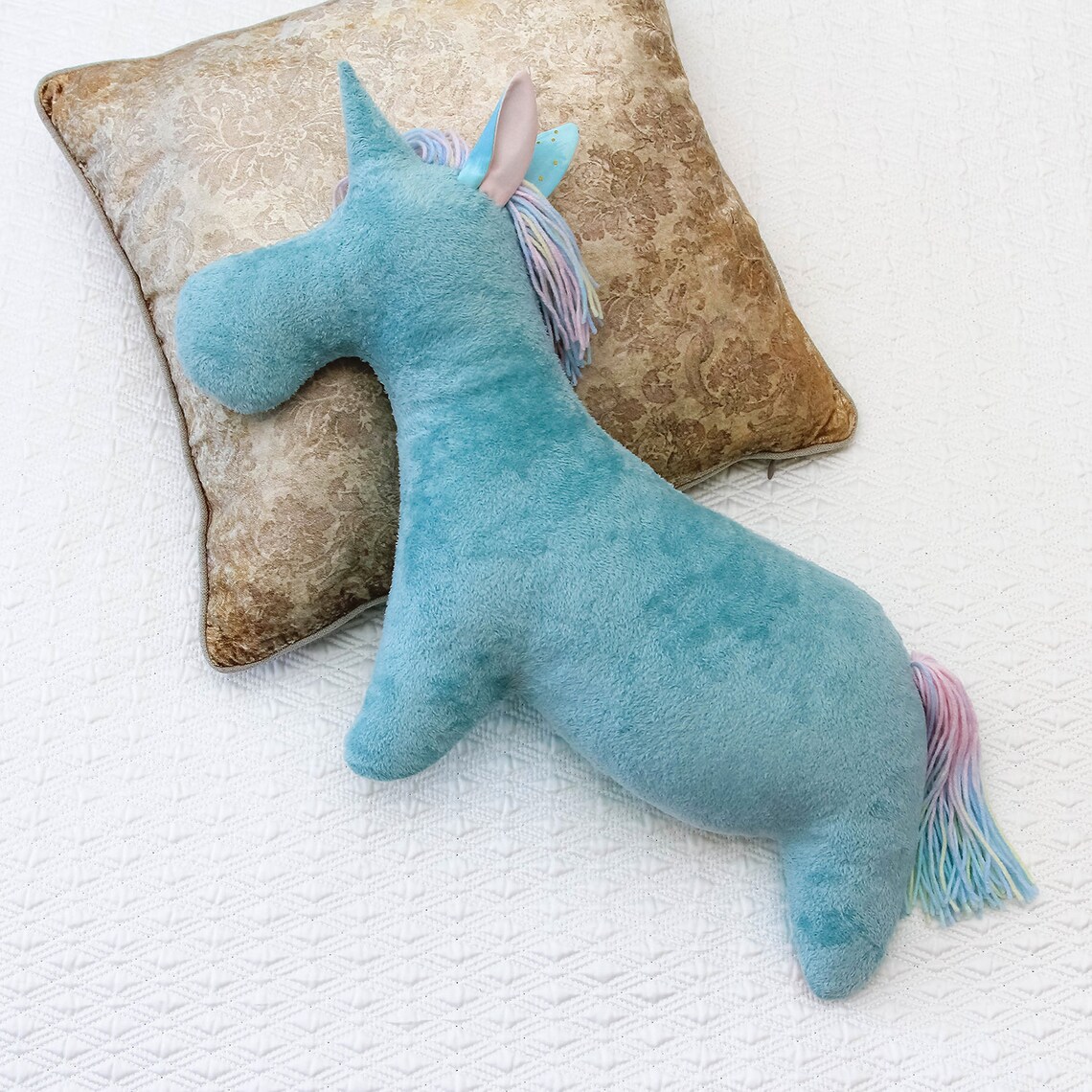 DIY unicorn sewing pattern plush toy pillow pdf | Etsy