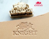 Customized Brass Stamp for Vegetable tanned leather hammer press embossing, wax sealing