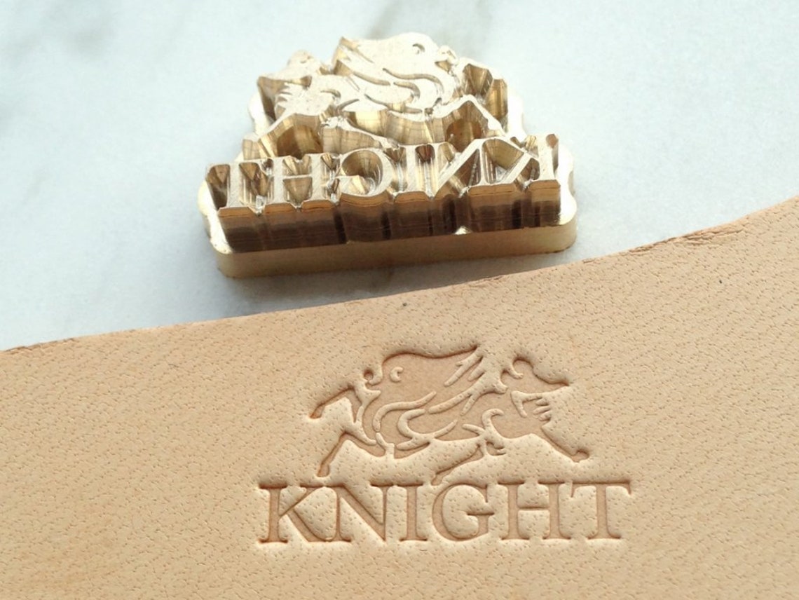 Customized Brass Stamp for leather Heat emboss & foil machine Etsy