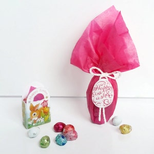 Dollhouse miniature Easter egg scale 1:12 / Easter Eggs decorated miniature / Chocolate miniature Easter egg / Easter scale one inch