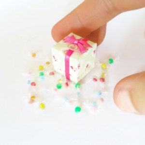 Dollhouse miniature candies scale 1:12 / Dollhouse miniature candies / Scale one inch miniature / Miniature  Pastry shop
