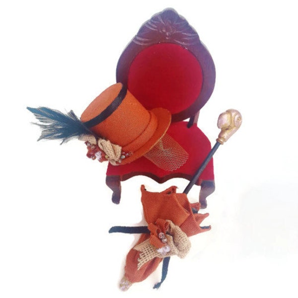 Dollhouse Miniature Hats Etsy