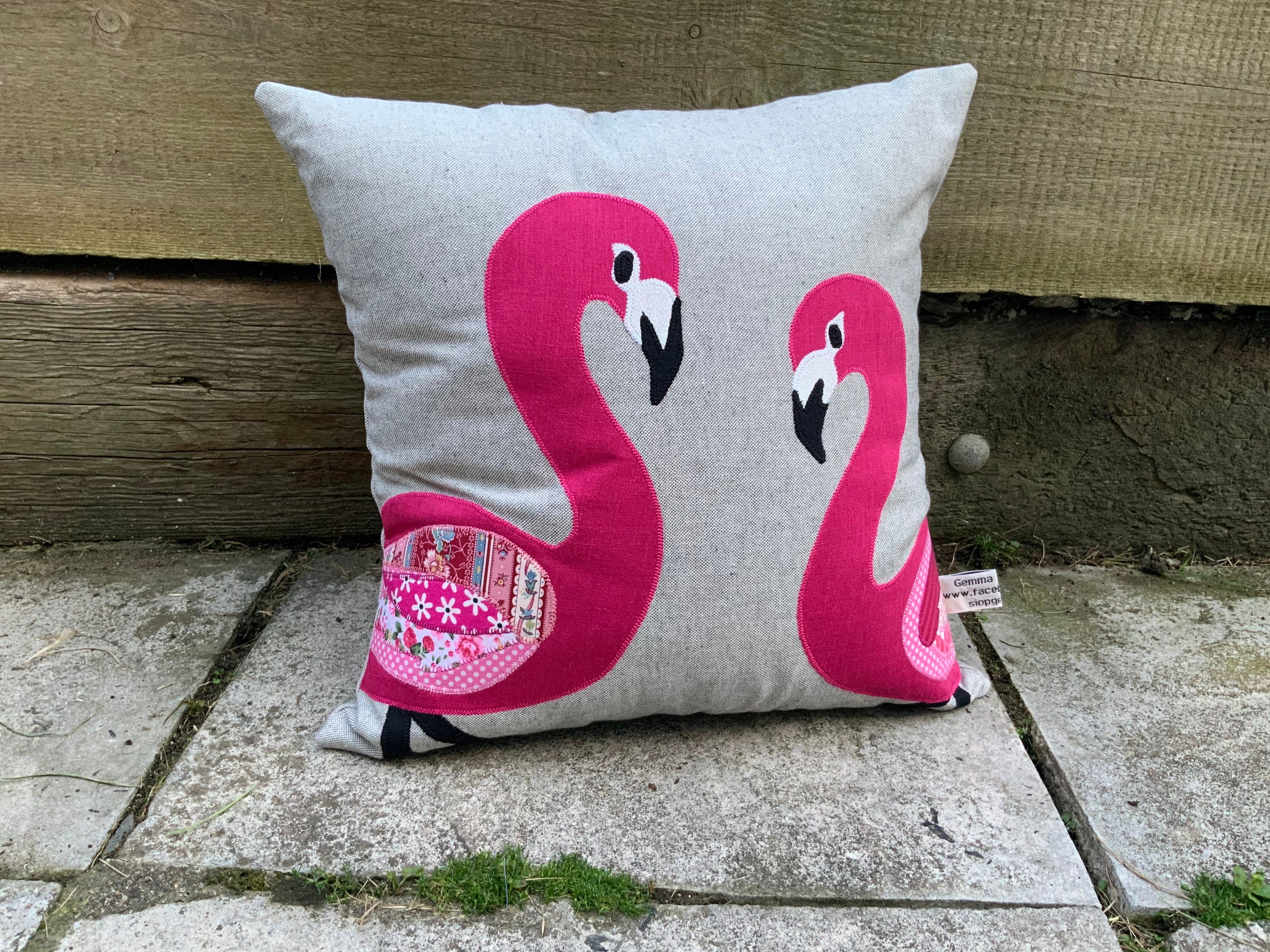 Flamingo Cushion Made to Order Etsy