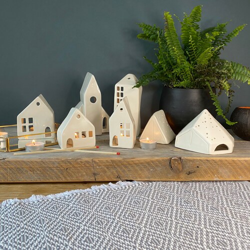 House Tea Light Holders Etsy