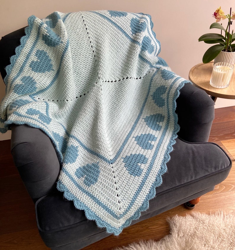 Cara Blanket Crochet Pattern image 1