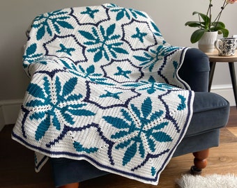 Clarissa Blanket Crochet Pattern