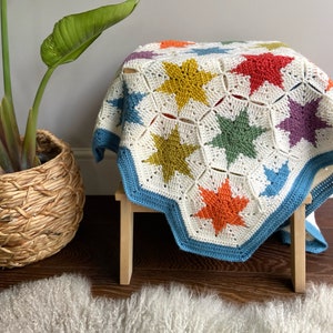 Super Stars Blanket crochet pattern imagem 10