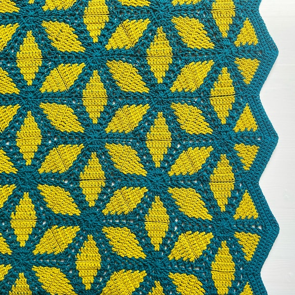 Playroom Blanket crochet pattern
