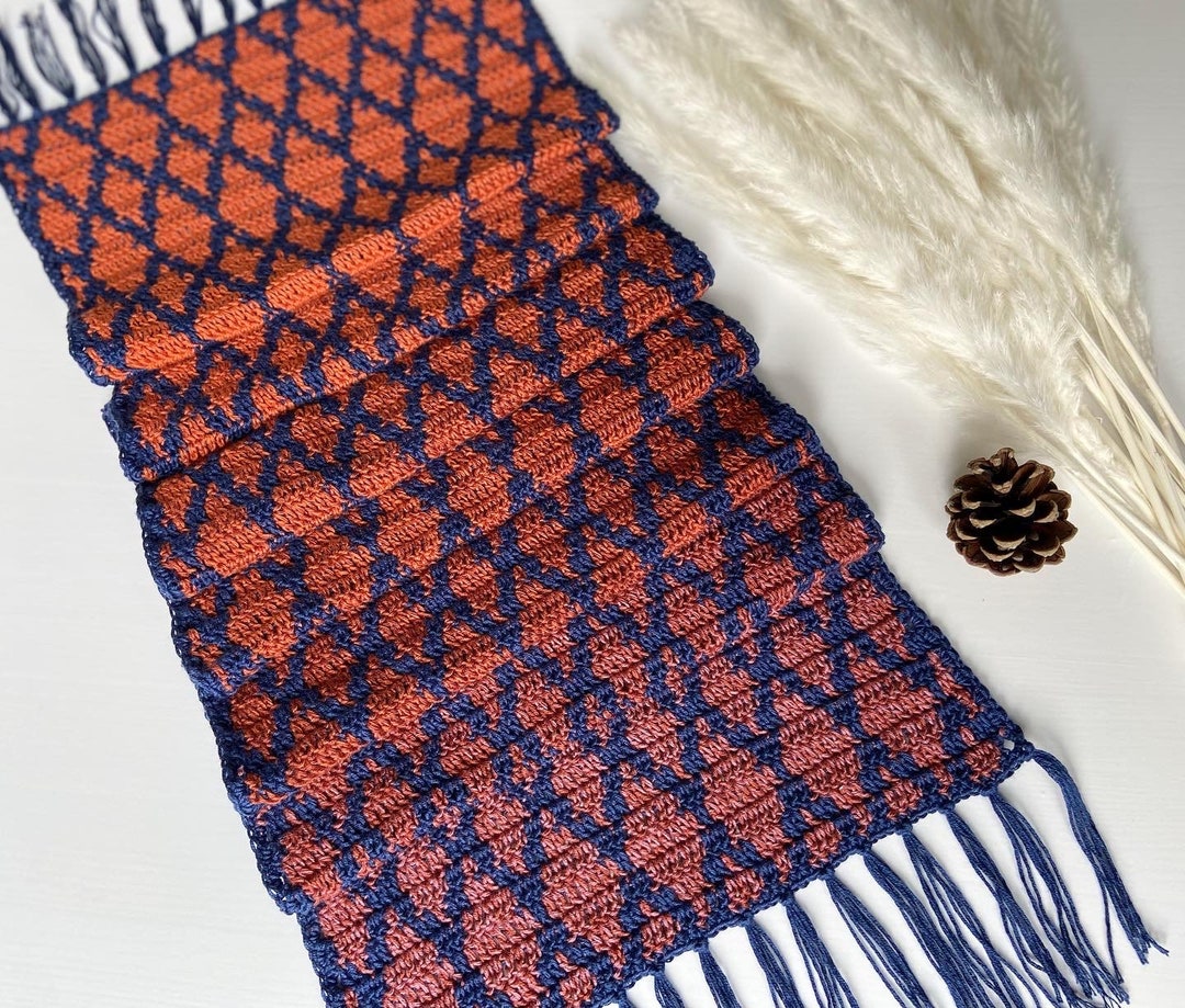 Kites Scarf Crochet Pattern Etsy UK