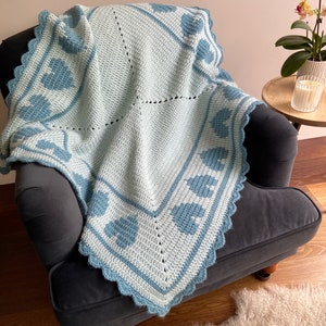 Baby Blanket Bundle crochet patterns for six beautiful baby image 5