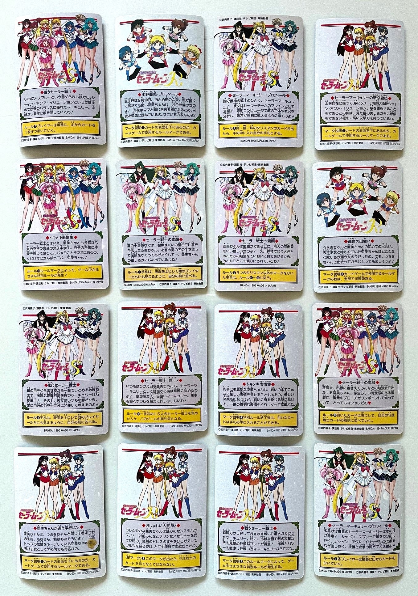 1 X Vintage 90s Sailor Moon Trading Cards Sailor Mercury Ami Etsy Australia 1 X Vintage 90s Sailor Moon Trading Cards Sailor Mercury Ami Etsy Australia