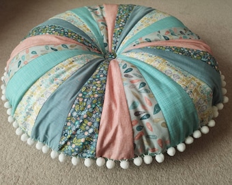 Handmade Sprocket Floor Cushion – One of a Kind!