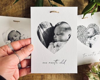 First Birthday Baby Bunting with Heart Photos