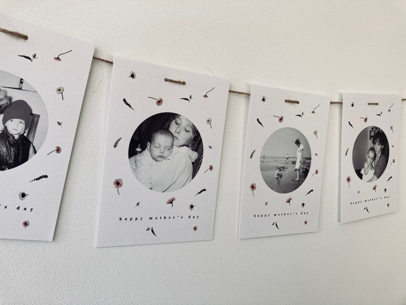 Mother's Day Card, Personalised Photo Card, Photograph Mother's Day, Mother's Day Gift, Mothers Day Card Flowers, Keepsake image 10