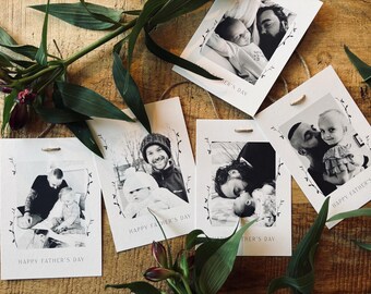 Father’s Day Bunting with Photos, Gift for Dad