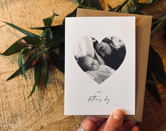 Father's Day Card with Photo, For Daddy
