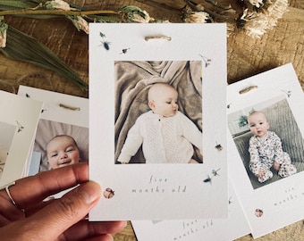 First Birthday Bunting Photos, Monthly Bunting, Photograph Birthday Banner, Girls Birthday Decorations, Party Decorations, Newborn to 1 year