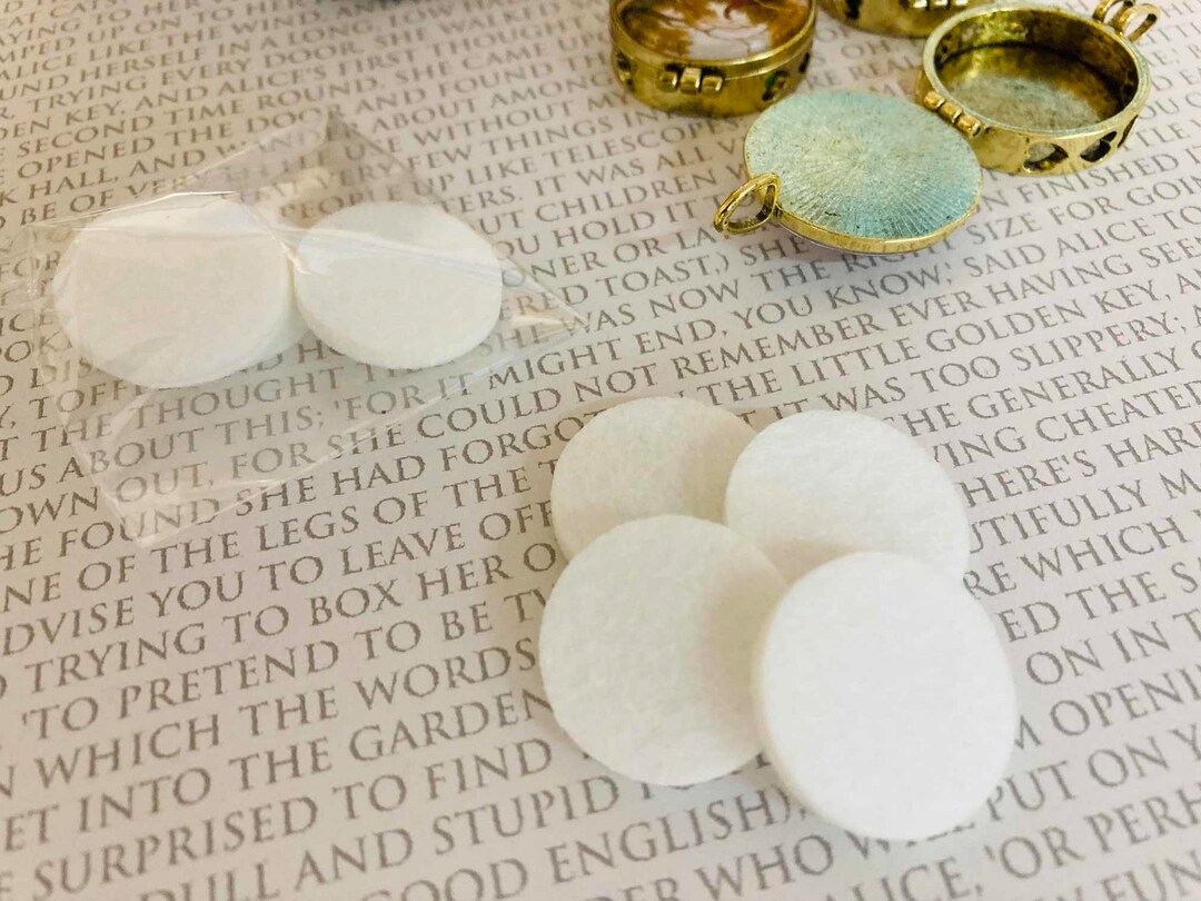 Alice in Wonderland Replacement Diffuser Necklace Pads 5 Etsy