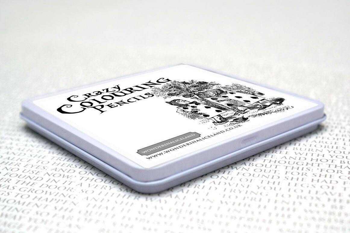 Alice in Wonderland - Crazy Colouring Pencils - White Rabbit Edition, Colouring, Drawing, Arts, Pencils, Coloring, Gifts ideas