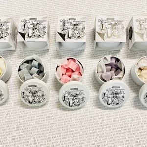 Alice in Wonderland - The Queen of Hearts Wonderland Wax Melts - Set van 5 blikken - Mad Hatter, Alice, White Rabbit, Cheshire Cat, Soy Wax Melt