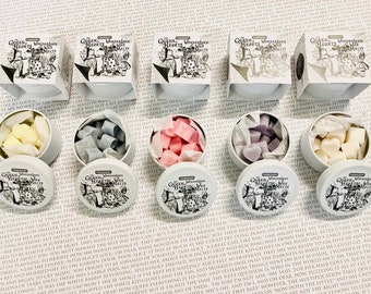 Alice in Wonderland - The Queen of Hearts Wonderland Wax Melts - Set of 5 tins - Mad Hatter, Alice, White Rabbit, Cheshire Cat, Soy Wax Melt