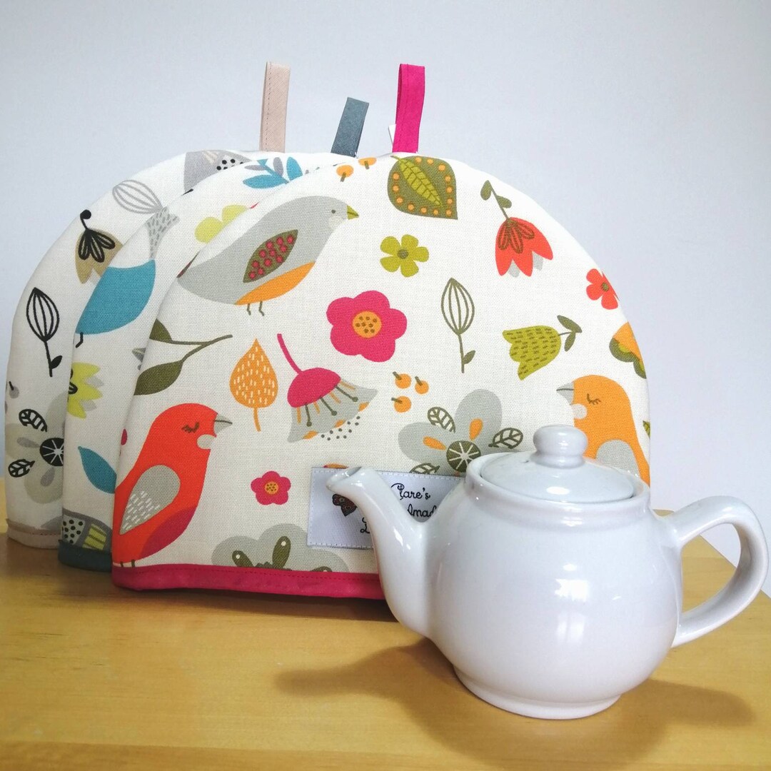 Tea Cosy Dalarna Handmade in Scotland Insul Bright® Insulated Wadding