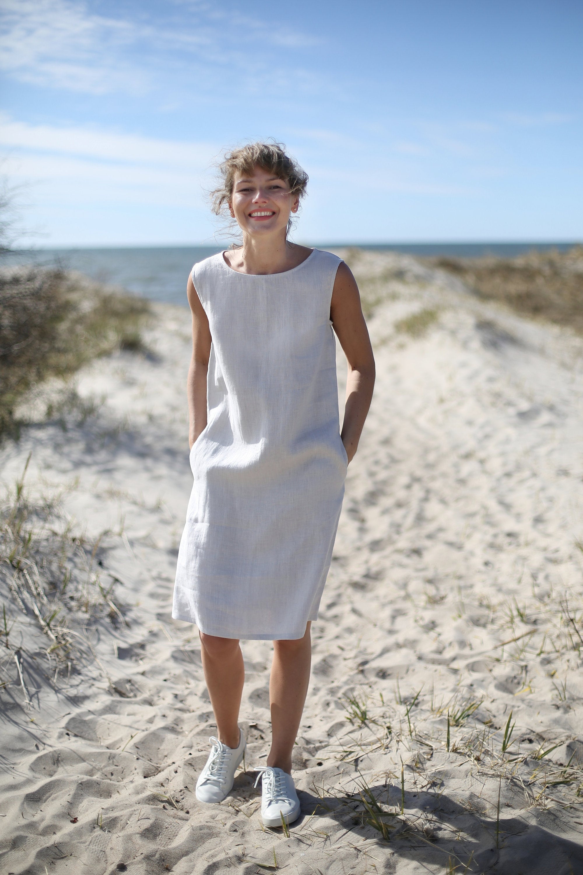 Lithuanian Linen Dress - Etsy