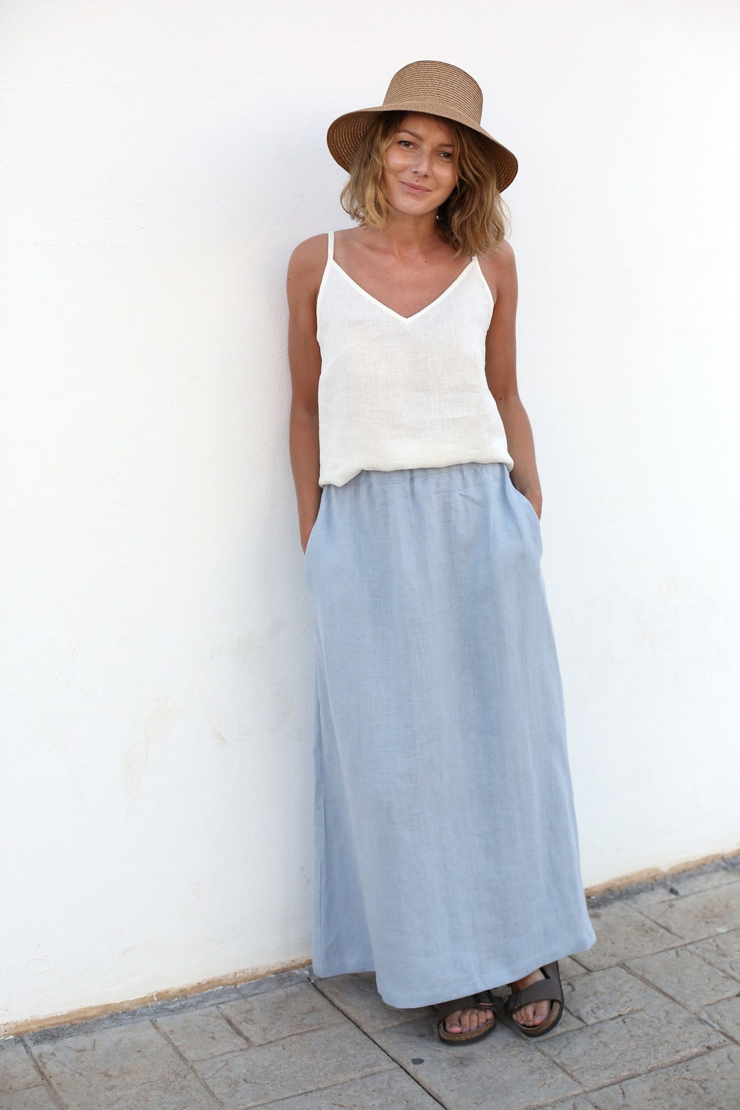 Linen Reverse Camisole