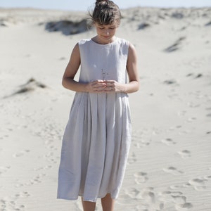 Not Perfect Linen Smock Dress - Etsy